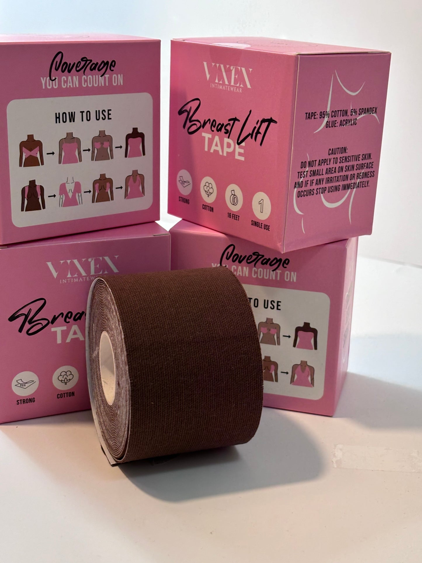 Coffee Breast Lift Tape